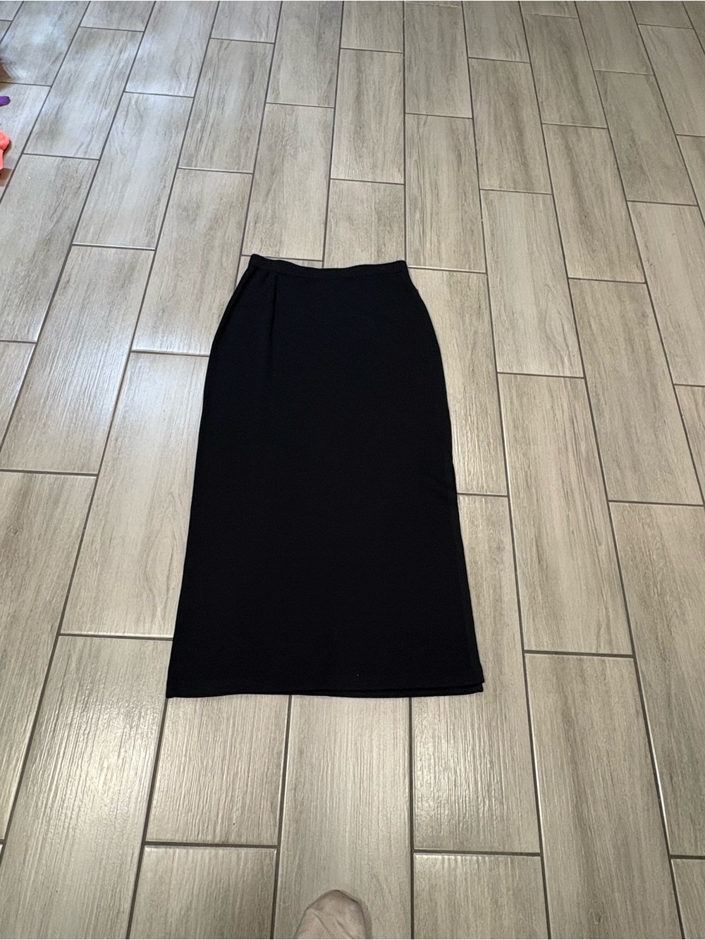 St. John basics long black skirt 
Like new size 10